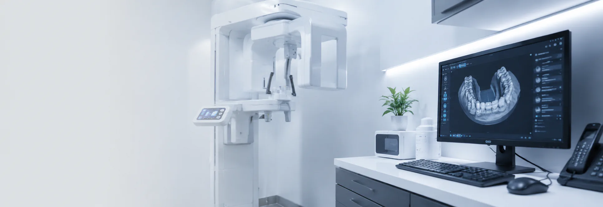 Treatment room at Village Dental Clinic, Haymarket